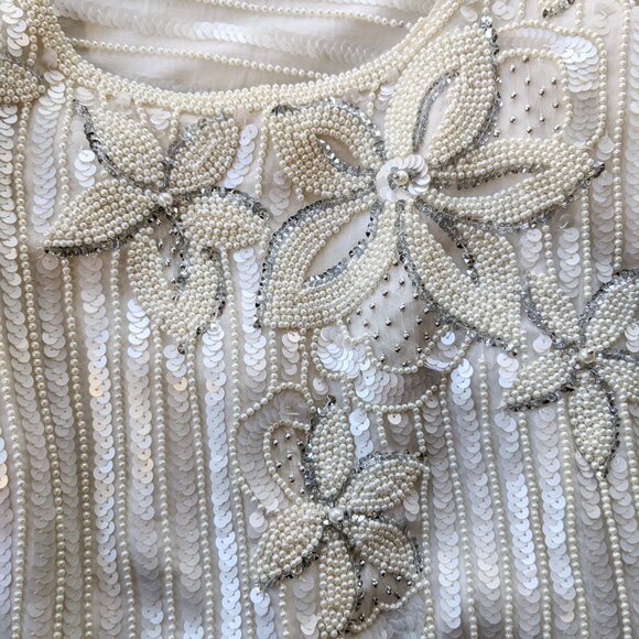 VINTAGE beaded masterpeice - 80's top and skirt, - Picture 4 of 16